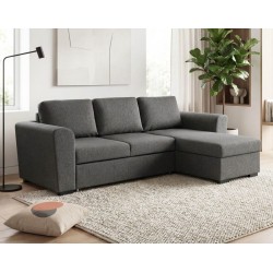Minkštas kampas WILLIS 3+D (Lezarin D.Grey-1013)